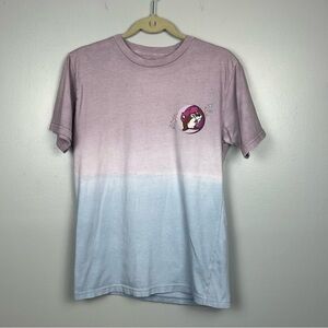 Buc-ee’s tie dye dip dye 100% cotton Stardust Magical Things t-shirt, medium.